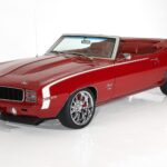 1969 Chevy Camaro SS Convertible Poster 24X36 Muscle Car Wall Art Vintage Rare