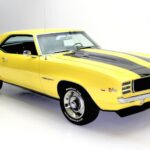 1969 Chevy Camaro Z28 Yellow POSTER 24 X 36 INCH SWEET LOOKING!