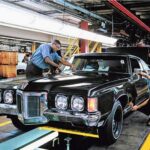 1969 Pontiac Grand Prix Assembly Line POSTER 24 X 18 INCHES Vintage!