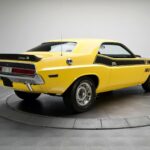 1970 DODGE CHALLENGER T/A (YELLOW SIDE ANGLE) POSTER 24 X 36 INCH AWESOME!!!