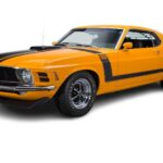 1970 FORD MUSTANG BOSS 302 Grabber Orange POSTER 24 X 36 INCH SWEET!