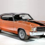 1971 Chevrolet Chevelle Malibu SS (Orange) POSTER 24 X 36 INCH AWESOME!