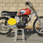 1971 Husqvarna 400 Cross Motocross Motorcycle POSTER 24 X 36 INCH Sweet!