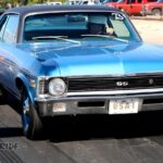 1972 CHEVY NOVA SS (Blue) POSTER 24 X 36 INCH SWEET!!