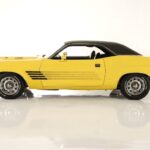 1972 Dodge Challenger JA YELLOW (Side) POSTER 24 X 36 INCH SWEET!