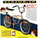 1975 SCHWINN SCRAMBLER Ad POSTER 24 X 18 Inches Nice