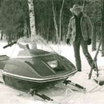 1975 Scorpion Whip Snowmobile SLED Poster 24 X 24 Inch SWEET!