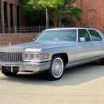 1976 Cadillac Fleetwood silver POSTER 24 X 36 INCH Looks Sweet!