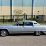 1976 Lincoln Town Car (Side-Silver) POSTER 24 X 36 INCH Looks Sweet!