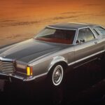 1977 FORD THUNDERBIRD (REFLECTION) POSTER 24 X 36 INCH