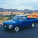1984 Toyota Truck (Blue) POSTER 24 X 36 INCH Vintage Wall Art Nice!