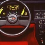 1985 C4 Corvette interior dash instrument panel POSTER 24 X 36 INCH Looks Sweet!