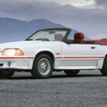 1987 FORD MUSTANG GT 5.0 CONVERTIBLE POSTER 24 X 36 INCH Looks GREAT!