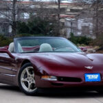 2003 Chevrolet Corvette Convertible 50th Anniversary Edition POSTER 24 X 36 INCH
