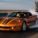 2007 Chevrolet Corvette Coupe 6-Speed Dragstrip POSTER 24 X 36 INCH SWEET!