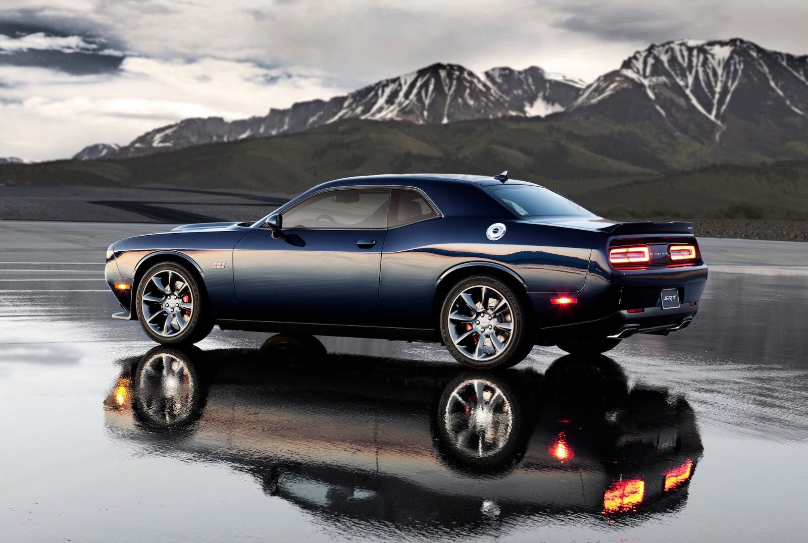 2017-DODGE-CHALLENGER-SRT-Reflection-POSTER-24-X-36-INCH-112107101588 2017 DODGE CHALLENGER SRT (Reflection) POSTER 24 X 36 INCH - Image 1