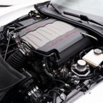 2018 Chevrolet Corvette Grand Sport White (Engine) POSTER 24 X 36 INCH Nice!