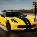 2019 Chevrolet Corvette Z06 Coupe Dragstrip POSTER 24 X 36 INCH