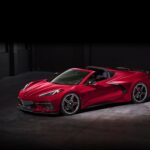 2020 CHEVROLET CORVETTE RED (SPOT LIGHT) POSTER 24 X 36 INCH AWESOME!!!