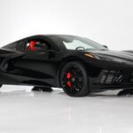 2022 Chevrolet Corvette (Black-Front Angle) POSTER 24 X 36 INCH SWEET!