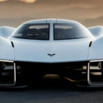 2025 Chevrolet Corvette EV Concept (Front) POSTER 24 X 36 INCH Looks Sweet!