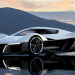 2025 Chevrolet Corvette EV Supercar Concept (Reflection) POSTER 24 X 36 INCH