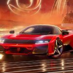 2026 Ferrari F-80 (Street Scene) POSTER 24 X 36 INCH SWEET!