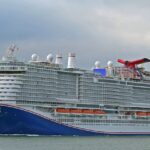 Carnival Cruise Line Mardi Gras (Front Angle) POSTER 24 X 36 Inches Nice!