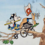 Clarabelle The Cow Vintage Comics (Flute) 24 X 18 Inches Sweet!