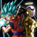 Dragon Ball Super Goku Blue Golden Frieza POSTER 24 X 18" SWEET!