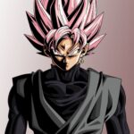 Dragon Ball Super Poster Goku Black Super SJ Rose POSTER 24 X 18 INCH ANIME Nice