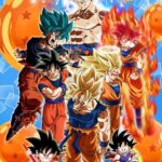 Dragon Ball Z Super Goku from Kid to Ultra POSTER 24 X 18" SWEET!