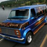 FORD PIRATES OF THE CARAVAN CUSTOM VAN POSTER 24 X 36 Inches PURE FUN!
