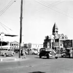 Hopkins County Courthouse Sulphur Springs TX 1940 POSTER 24 X 18 Inches Wall Art