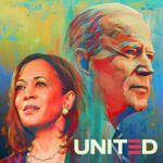 JOE BIDEN KAMALA HARRIS POSTER 24 X 24 INCH DEMOCRAT PRESIDENT ELECTION WIN