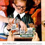 Kellogg's Advertisement Mid 1950s 24 X 18 Inch POSTER Vintage Wall Art