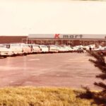 Kmart Parking Lot 1972 (Station Wagons) POSTER 24 X 18 Inches Vintage Wall Art