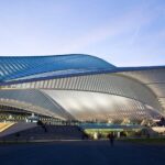 Liège-Guillemins Railway Station, Spain POSTER 24 X 18 Inches Nice!