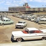 Love Field Airport Dallas Texas 1959 POSTER 24 X 18 Inches Wall Art