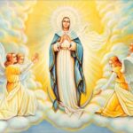 Mother Mary Our Lady Of Assumption POSTER 24 X 36 INCH Catholic ACTS SAINTS