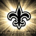 New Orleans Saints LOGO POSTER 24 X 36 INCH Sweet!