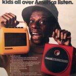 Panasonic's Dynamite Cartridge Player Jimmy Walker Ad POSTER 13 X 19 Inch SWEET!