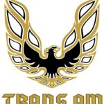 Pontiac Firebird Trans Am Gold Bird LOGO (White Back) POSTER 24 X 36 INCH