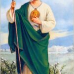 Saint Jude  POSTER 24 X 36 INCH Catholic, acts, saints,