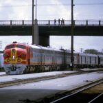 Santa Fe Electro Motive Diesel Locomotive Warbonnet POSTER 24 X 36 Inches Nice!