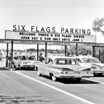Six Flags Over Texas Arlington Texas 1960s POSTER 24 X 18 Inches WALL ART