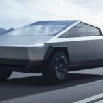 TESLAS CYBER TRUCK (ROAD) POSTER 24 X 36 INCH NICE!