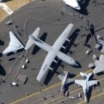 USAF Lockheed Martin C-130 Hercules POSTER 24 X 36 Inches U.S. Military Aircraft