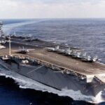 USS Enterprise (CVN-65) 1998 POSTER 24 X 36 Inches Wall Art