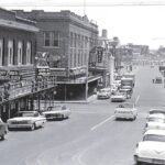 West Exchange Avenue Fort Worth Texas 1950s POSTER 24 X 18 Inches WALL ART